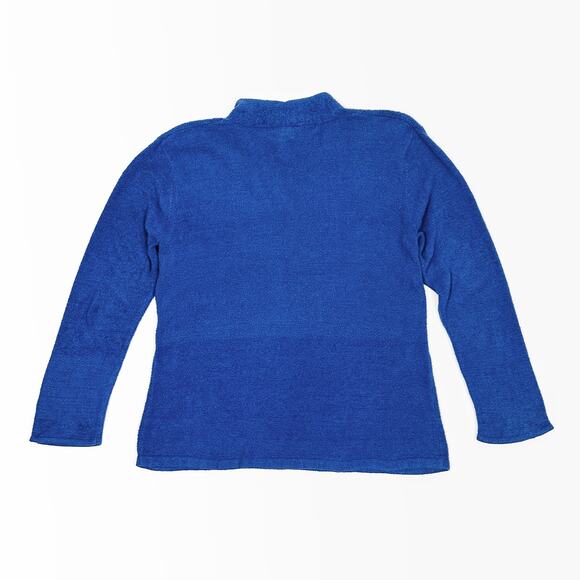 Chico's Long Sleeve Soft Sweater Medium Blue - Picture 4 of 10